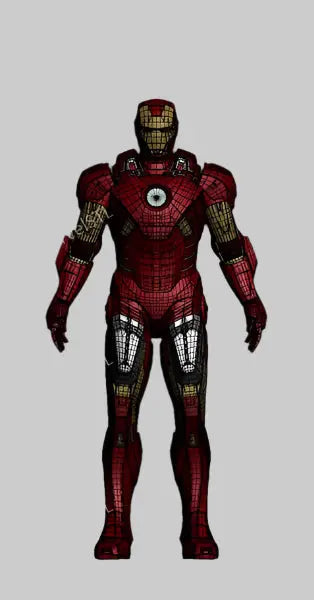 Iron Man Armor Cosplay 3d printable file i3dyou
