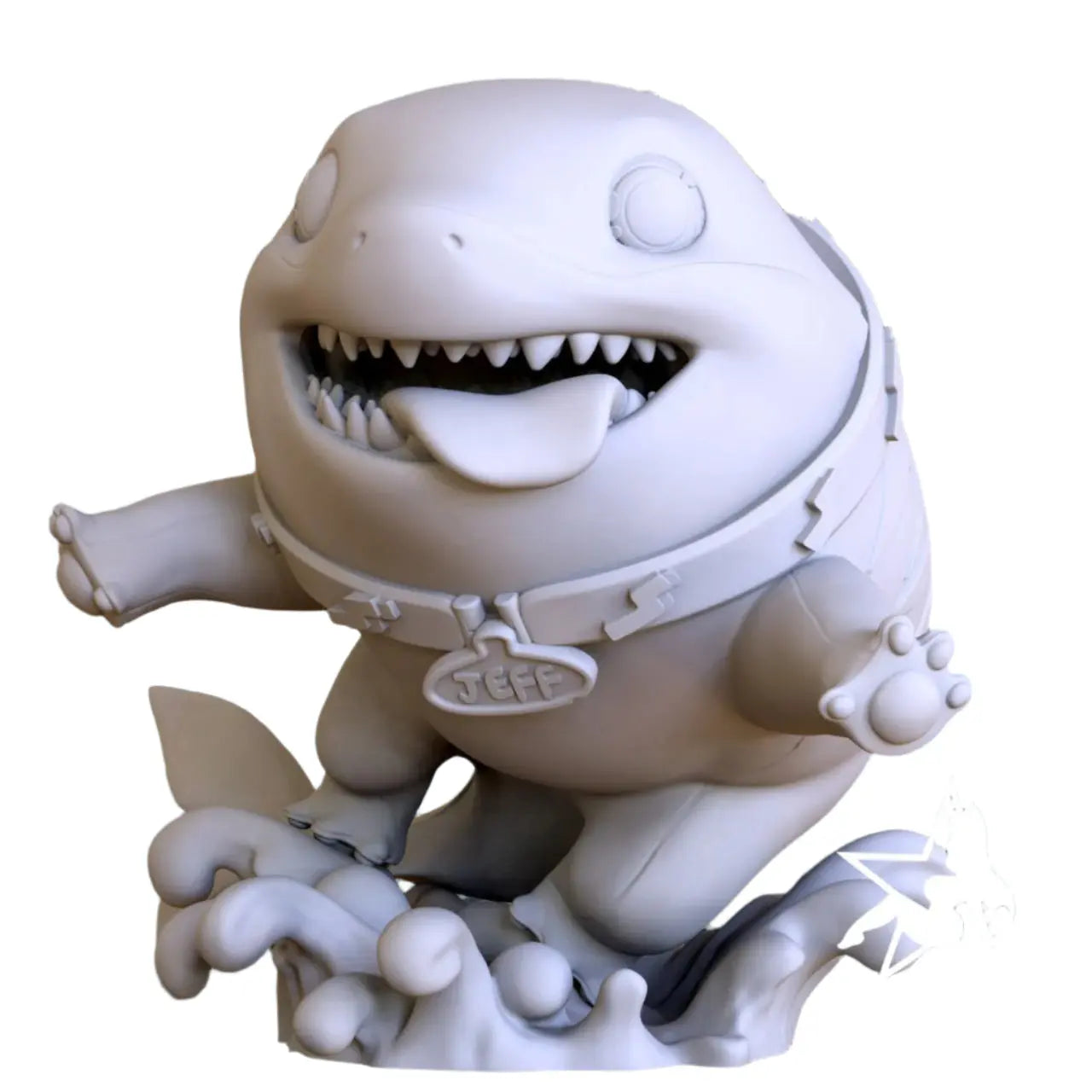 Jeff the Land Shark 3d print file i3dyou