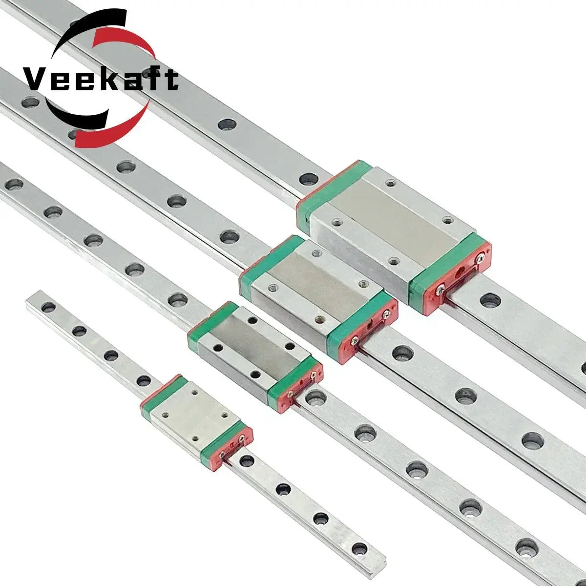 MGN7 MGN9 MGN12 MGN15 200 400 500 800mm miniature linear rail slide 1pc MGN linear guide 1PC MGN Block for CNC FA 3d printer. - i3dyou