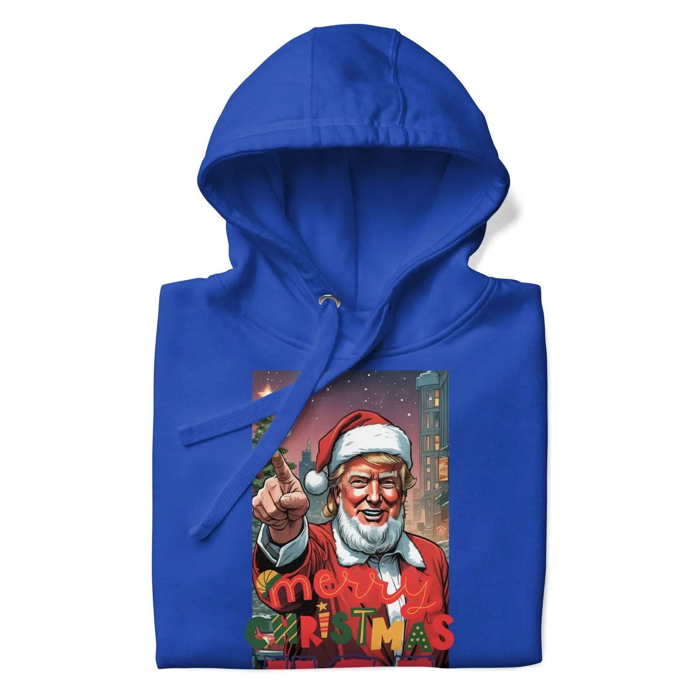 Merry Christmas Donald Trump Lover Apparel Unisex Hoodie - i3dyou