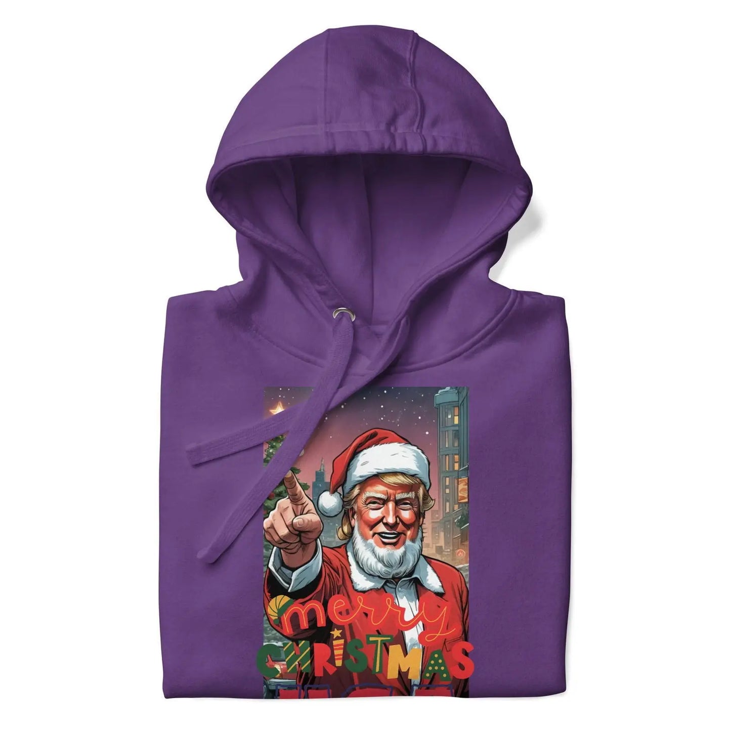 Merry Christmas Donald Trump Lover Apparel Unisex Hoodie - i3dyou