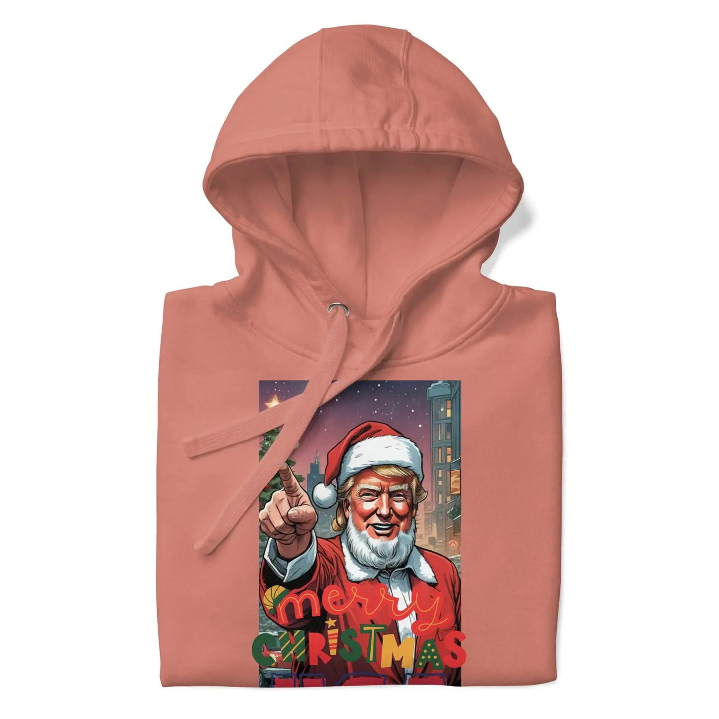 Merry Christmas Donald Trump Lover Apparel Unisex Hoodie - i3dyou