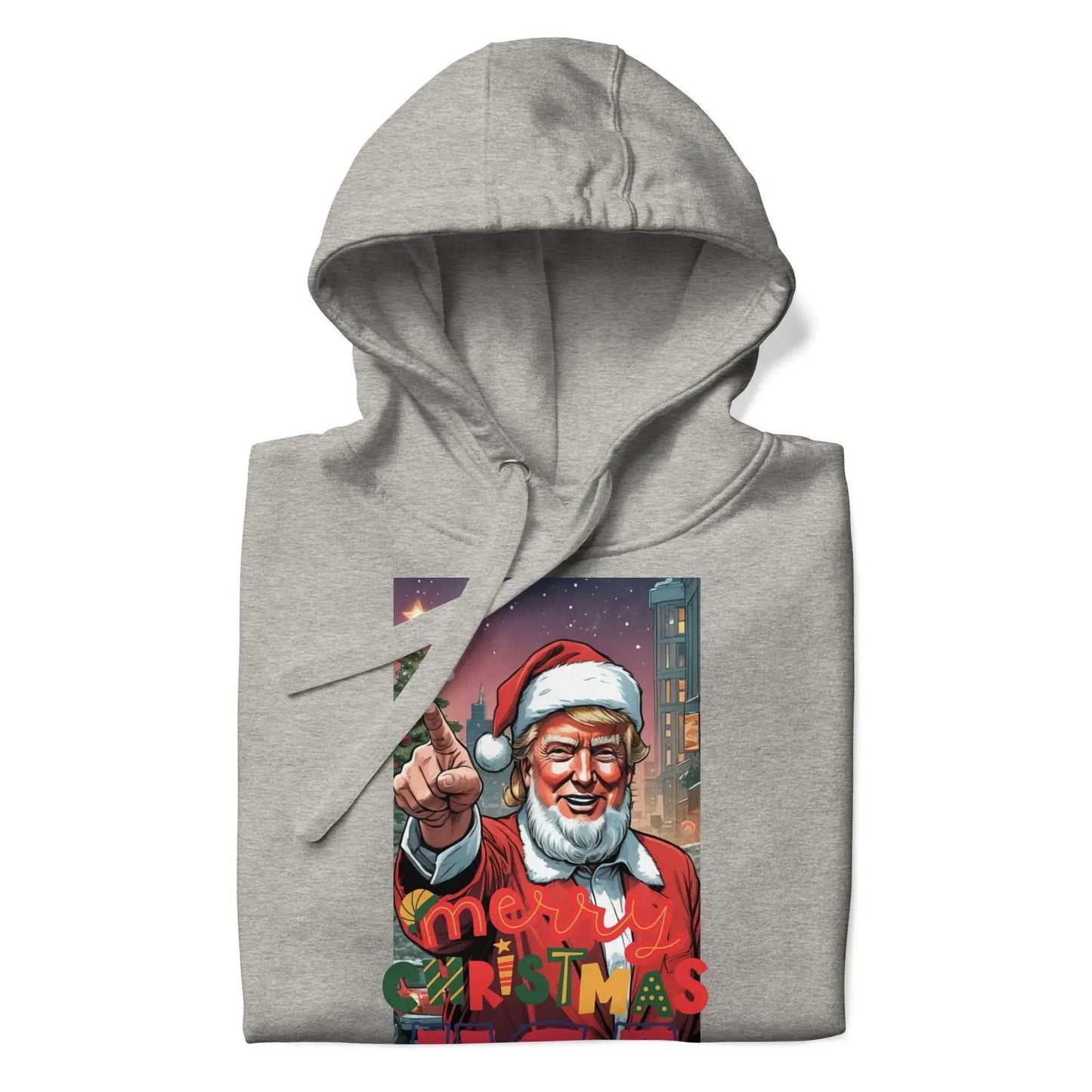 Merry Christmas Donald Trump Lover Apparel Unisex Hoodie - i3dyou