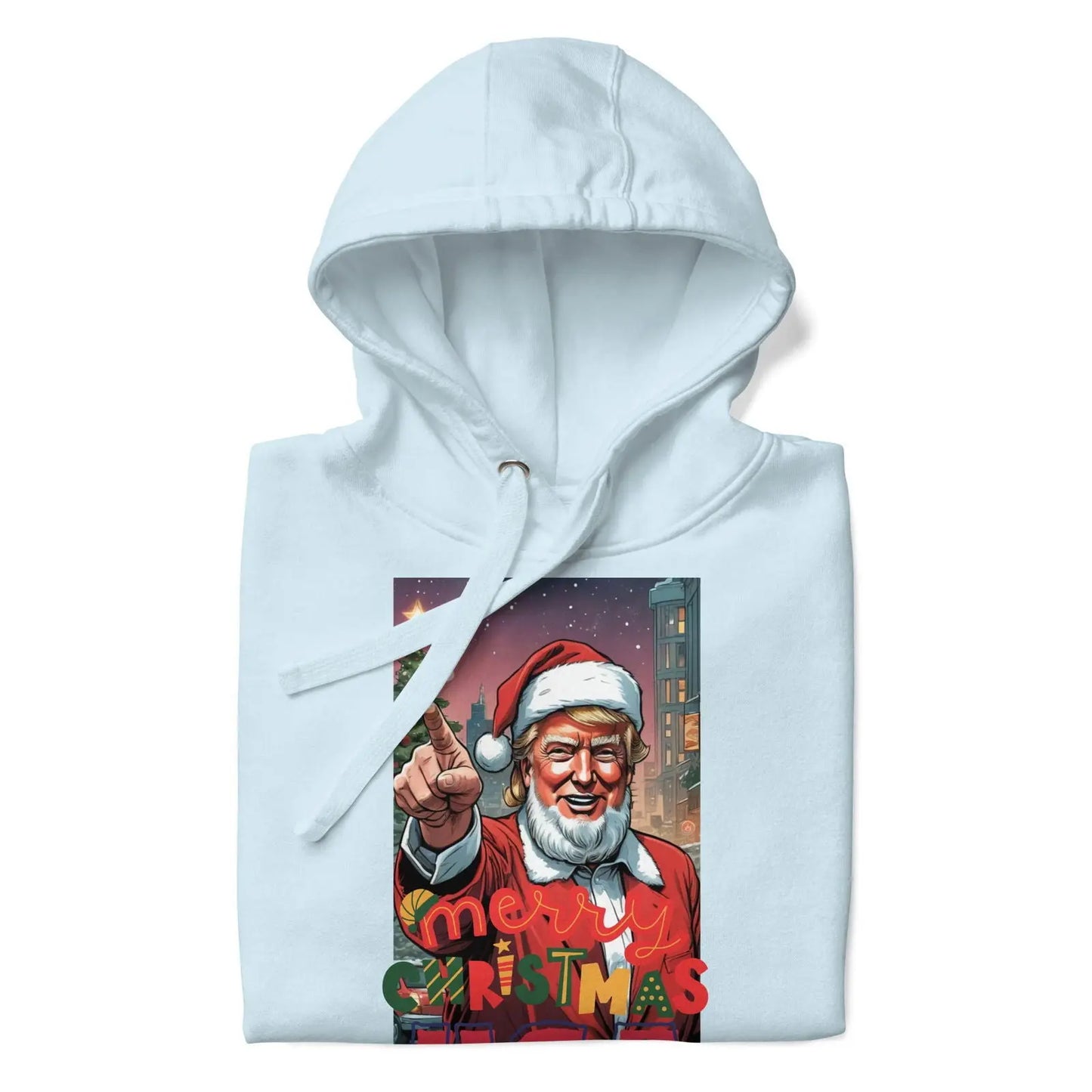 Merry Christmas Donald Trump Lover Apparel Unisex Hoodie - i3dyou