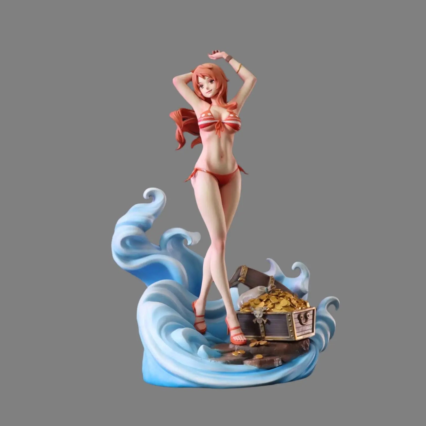 Nami treasure bikini figurine and nude 3d print file - i3dyou