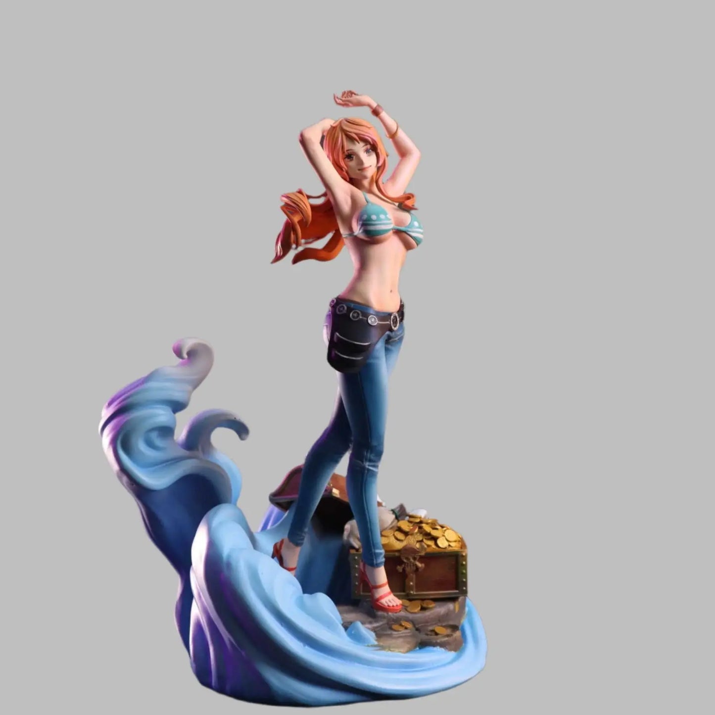 Nami treasure bikini figurine and nude 3d print file - i3dyou