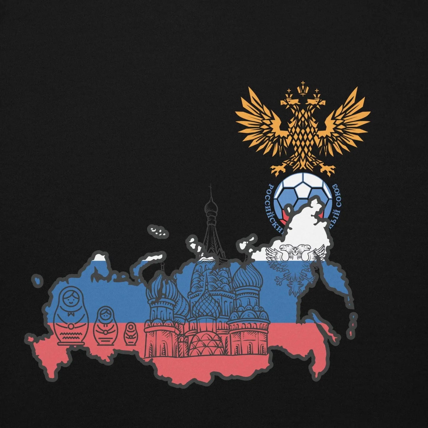 Russian Football Team Fan Lover Hoodie - i3dyou