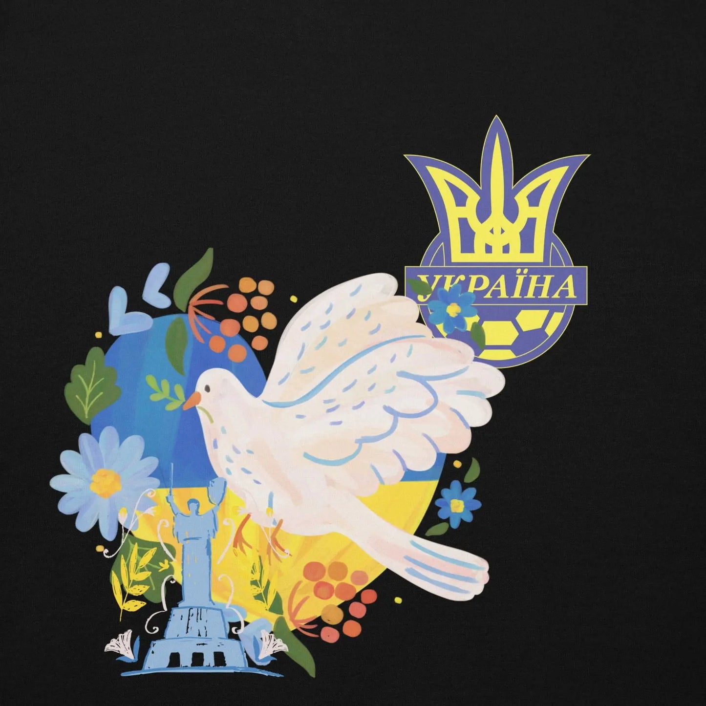 Ukraine Football team fans lover Unisex Hoodie - i3dyou