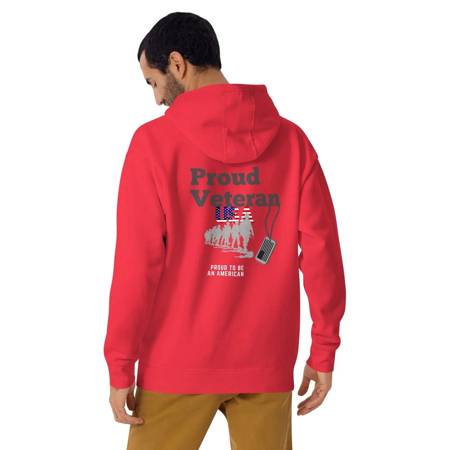 Veteran Day Proud Military Unisex Premium Hoodie - i3dyou