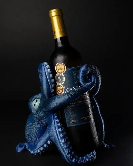 Wine bottle holder The Octopus printable STL file - i3dyou
