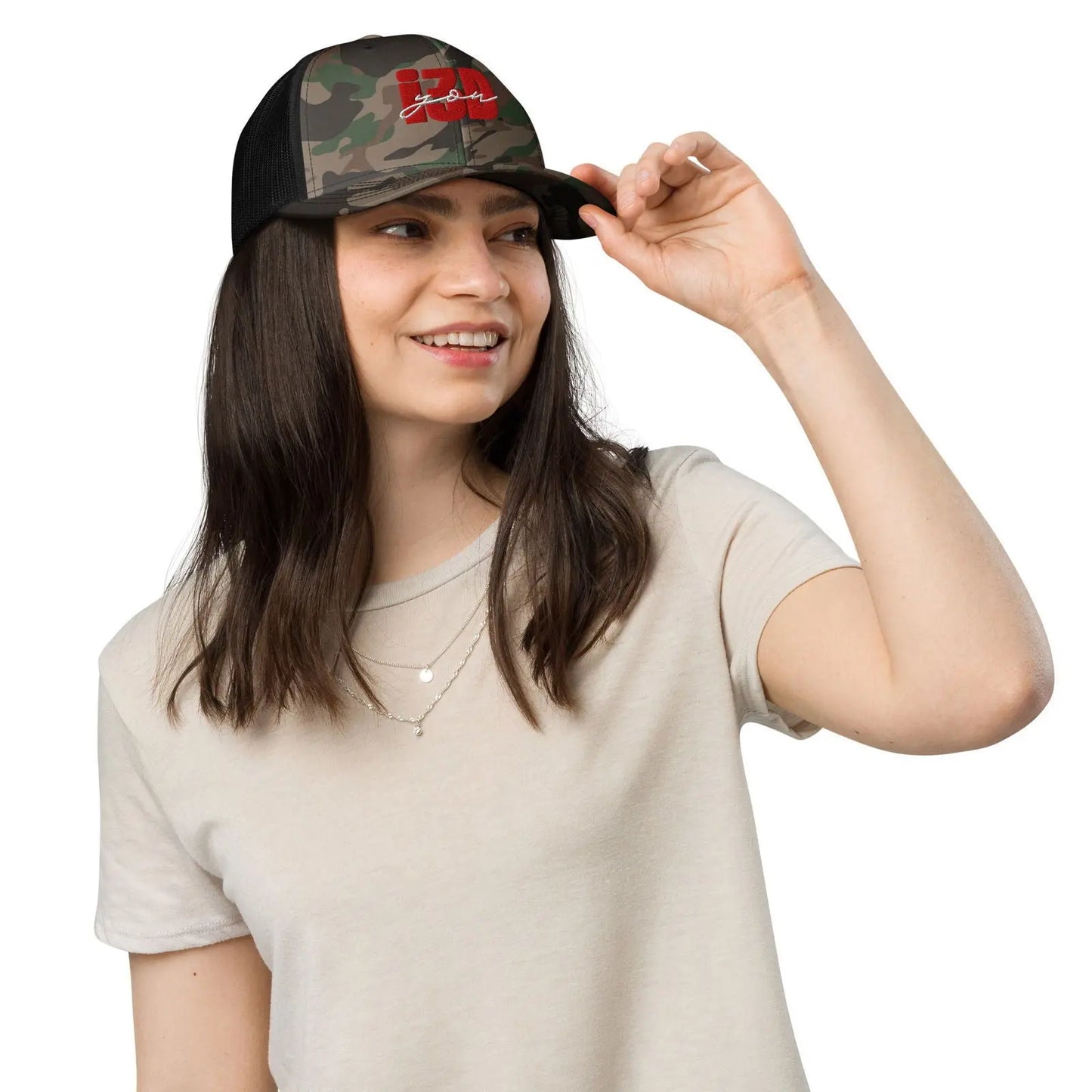 i3dyou Camouflage trucker hat - i3dyou