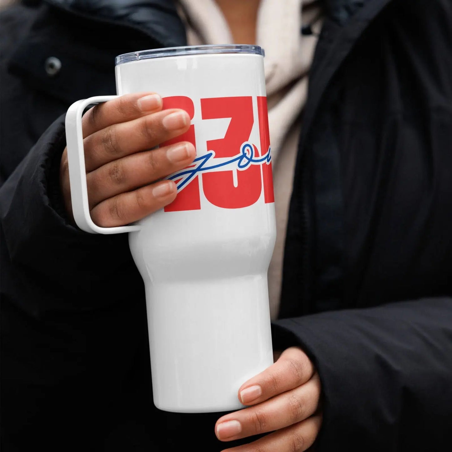i3dyou Travel Coffee mug with a handle - i3dyou