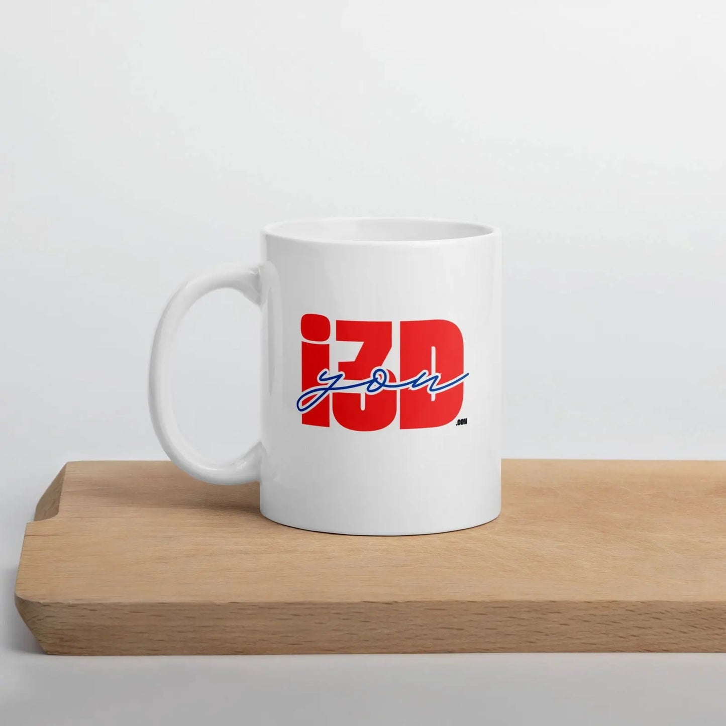i3dyou White glossy mug - i3dyou