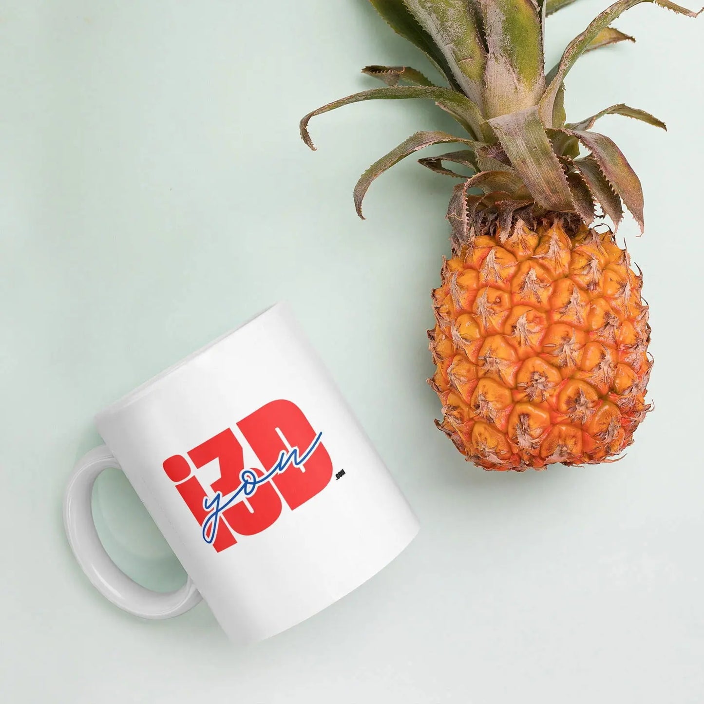 i3dyou White glossy mug - i3dyou
