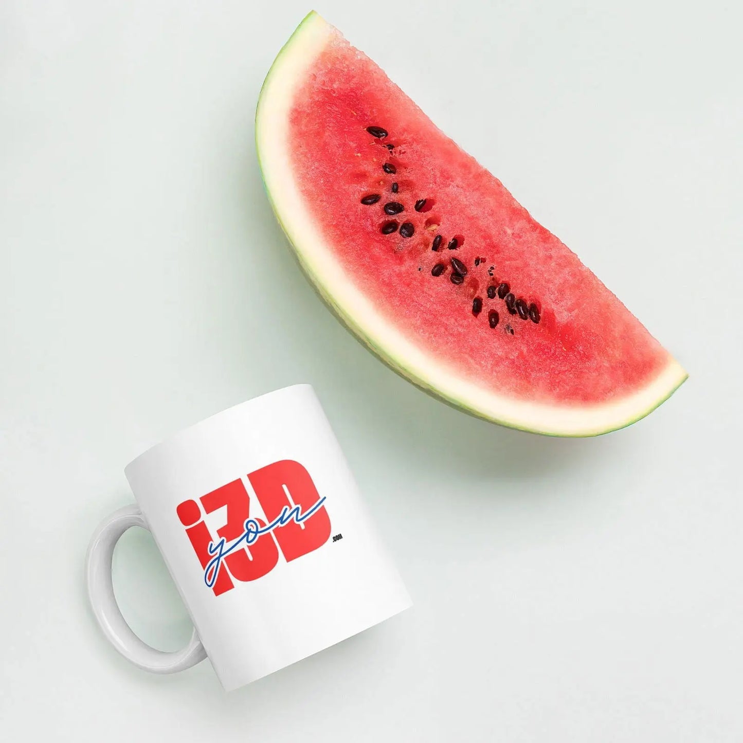 i3dyou White glossy mug - i3dyou