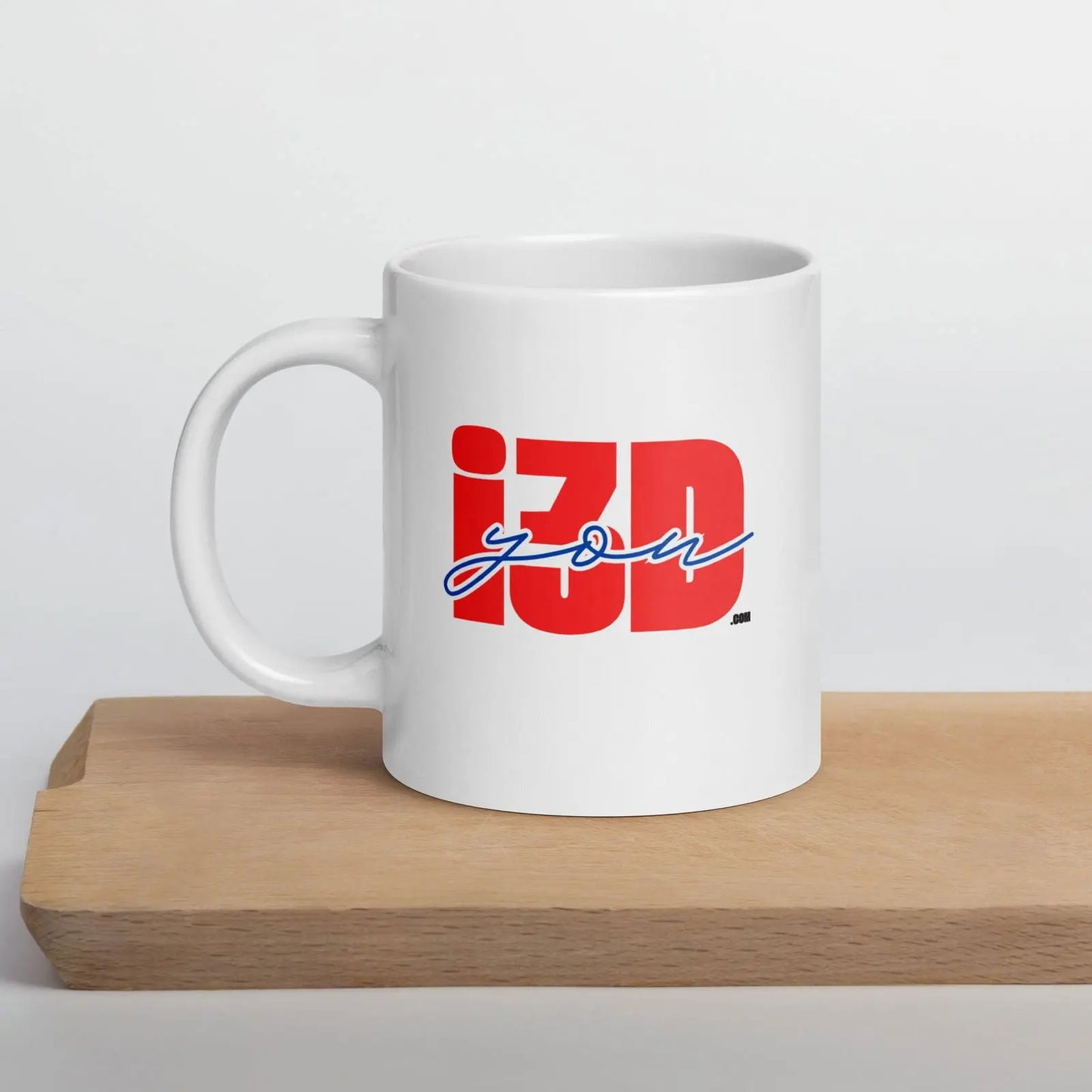 i3dyou White glossy mug - i3dyou