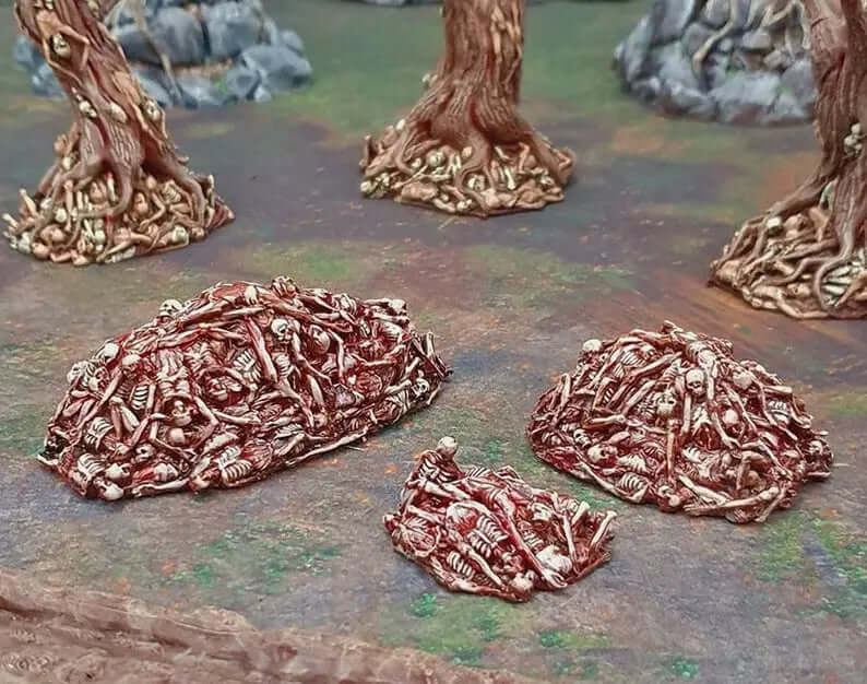 Miniature Human Bones diorama 3d printable model file i3dyou