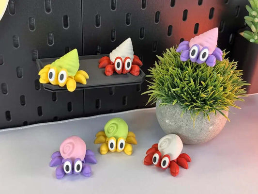 Hermit crab 3d printable STL file i3dyou
