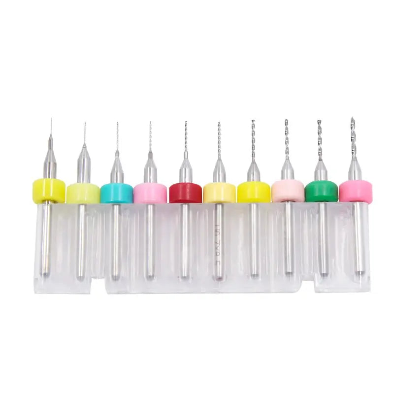 10ps Stainless Steel Cleaning Needle Nozzle for Drills 0.2/0.3/0.4/0.5/0.6-1.2mm PCB Drill Bit Drill 3D Printer Parts - i3dyou