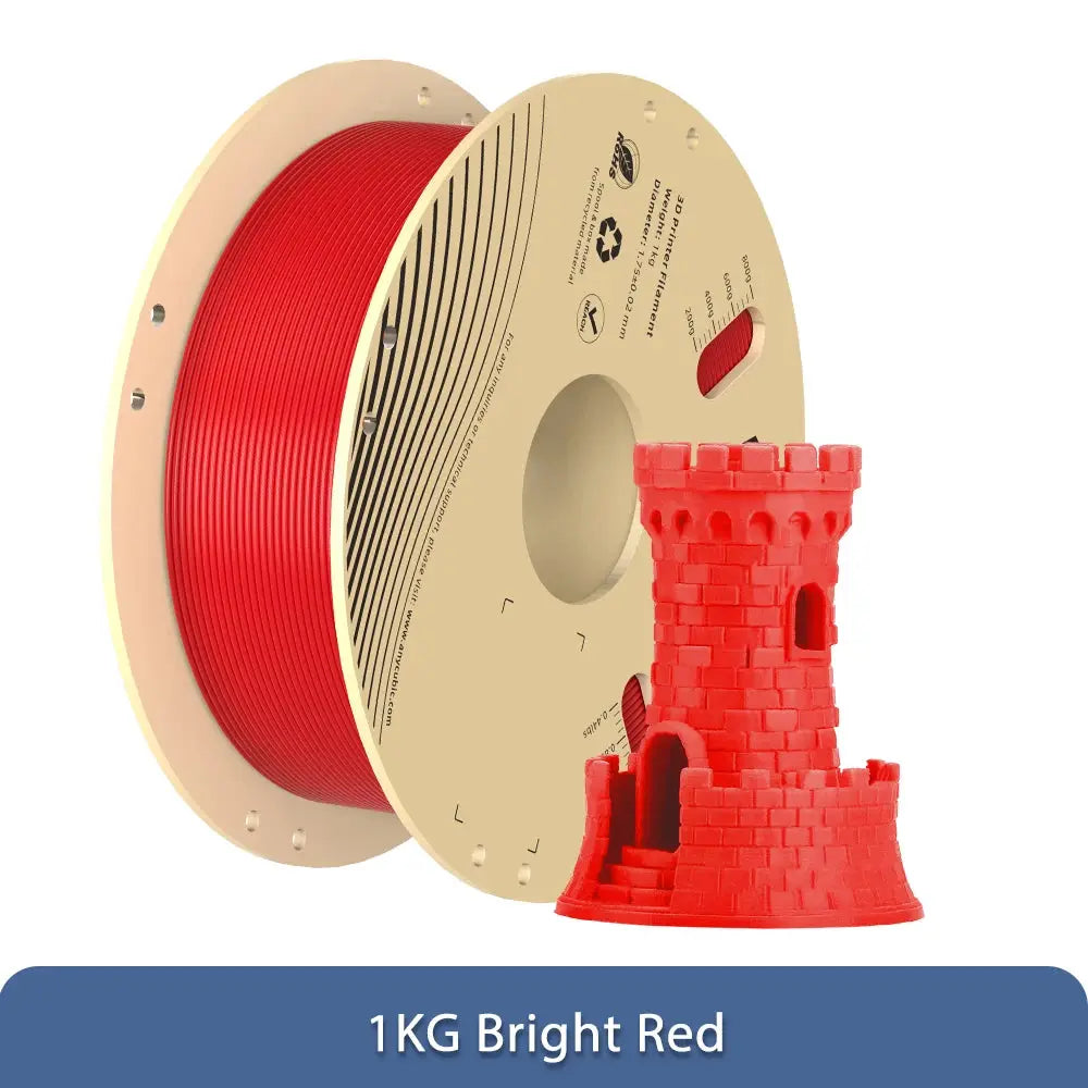 ANYCUBIC 3D Printer Multicolor Filament PLA 1.75mm 1kg/Roll Plastic Rubber Consumables Material For FDM 3D Printer Kobra 2 Pro - i3dyou