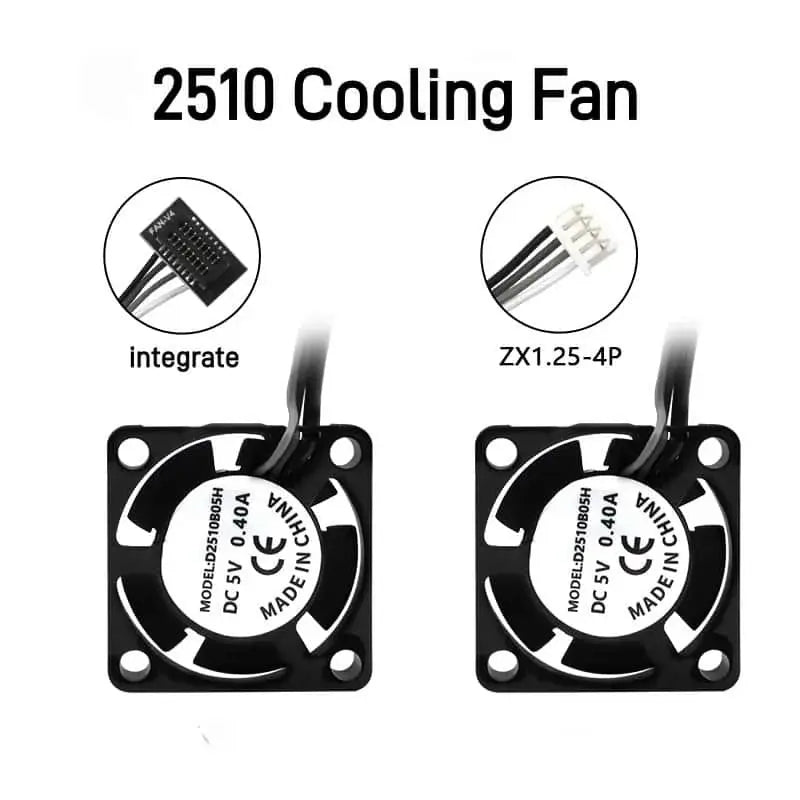 2510 Fan For Bambu Lab X1/P1 Hotend Cooling Fan  With Cable Rapid cooling Fan For Bambu X1C P1S P1P 3D Printer Accessories - i3dyou