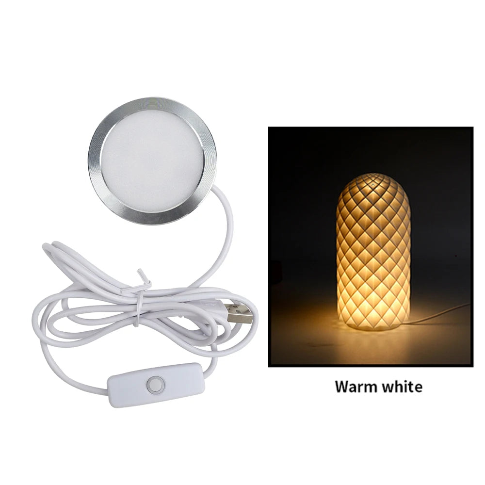 For Bambu Lab Led Lamp Kit 001 Maker Supply Bambulab Light Kit Led Light Parts Diy Model Without 3d Printing Parts i3dyou