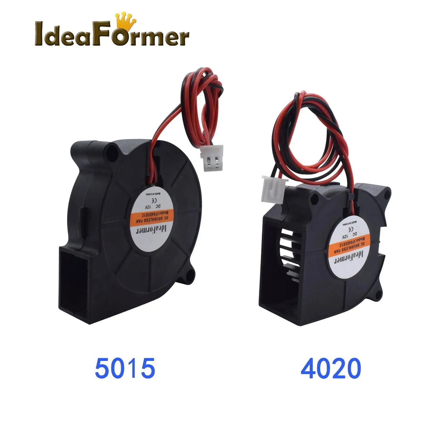 3010/4010/5015/5010/ DC Cooling Fan Centrifugal Blower Fan 5V 12V / 24V Brushless 2-Wire Cooling Fan For 3D Printer Accessories - i3dyou
