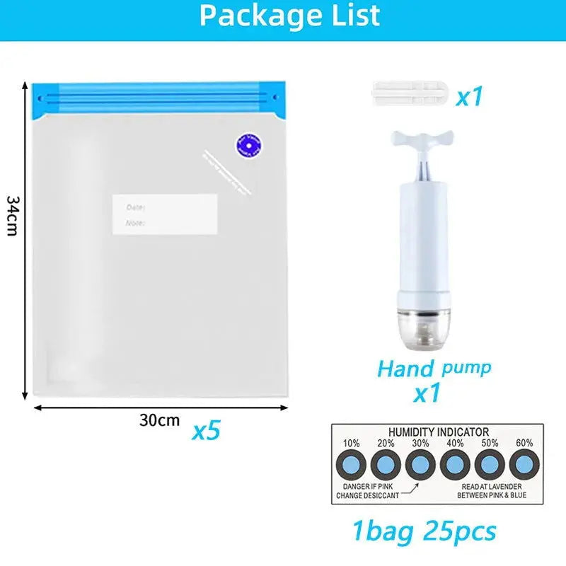 30Bag Filament Storage Bag 3D Printer PLA/ABS/TPU Filament Dryer Safekeeping Humidity Resistant For 3D Printer Parts - i3dyou