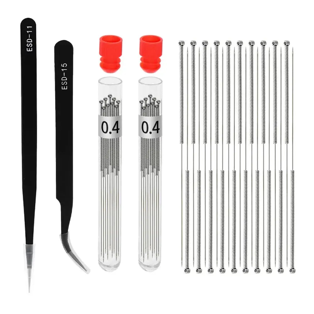 3D Printer Tool Kit Trimming Knife Scraper Cleaning Needle Tweezers Pliers Scraper Basic Deburring Tools Kit DIY 3D Printer Part - i3dyou