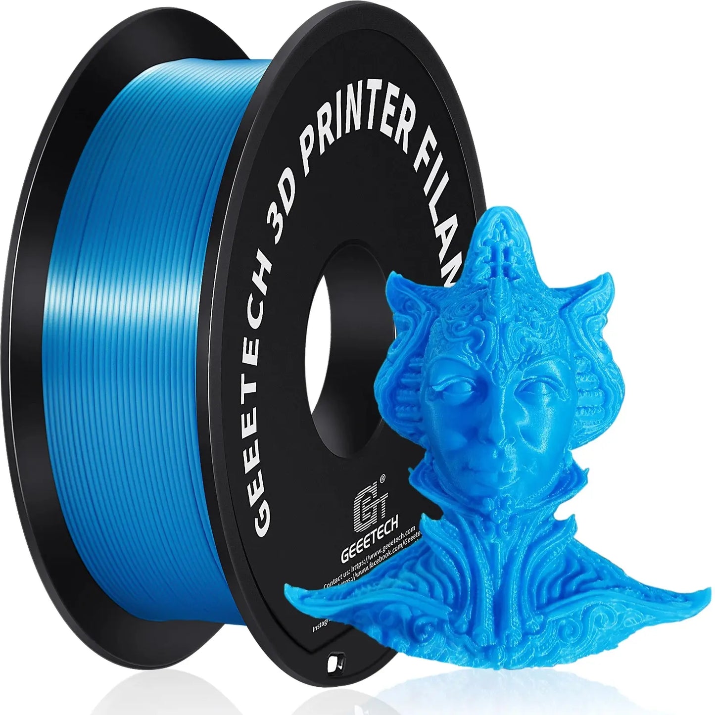 GEEETECH Silk PLA 3D Filament 1kg - High Quality Printing Material i3dyou