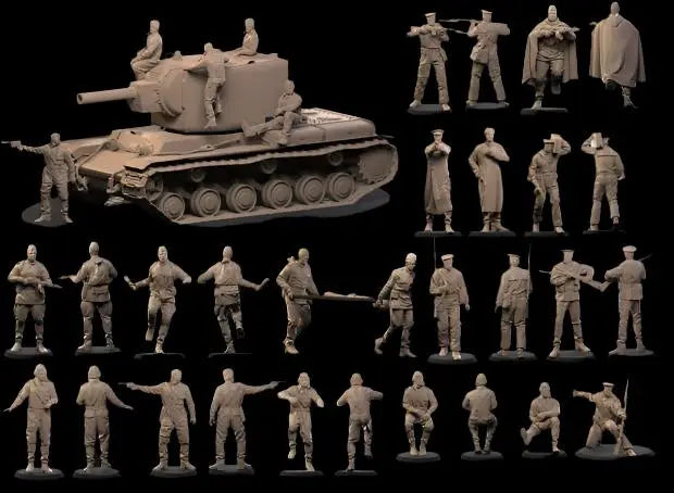 3d Print model file of ART OF WAR SOVIET ARMY - i3dyou