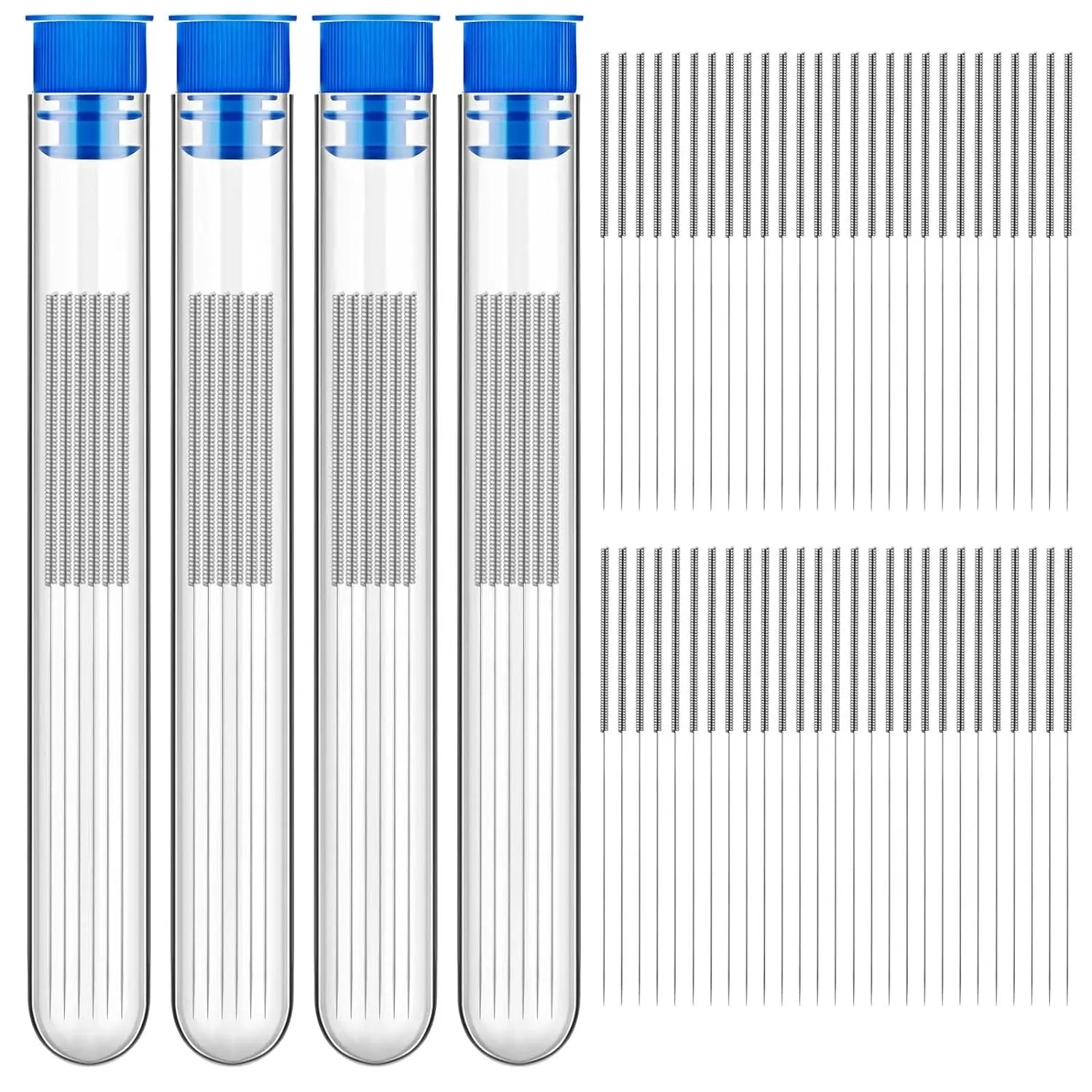 48 Pieces 3D Printer Nozzle Cleaning Kit 0.4 mm Stainless Steel Nozzle Cleaning Needles 3D Printer Nozzle Cleaner for 3D Printer Accessory - i3dyou