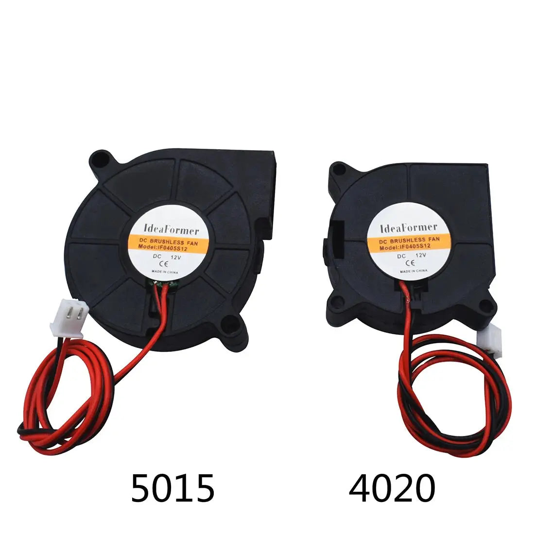 5015/4010/4020 12V&24V Cooling Turbo Fan Brushless 3D Printer Parts 2Pin For Extruder DC Cooler Blower Plastic Fans envio gratis - i3dyou