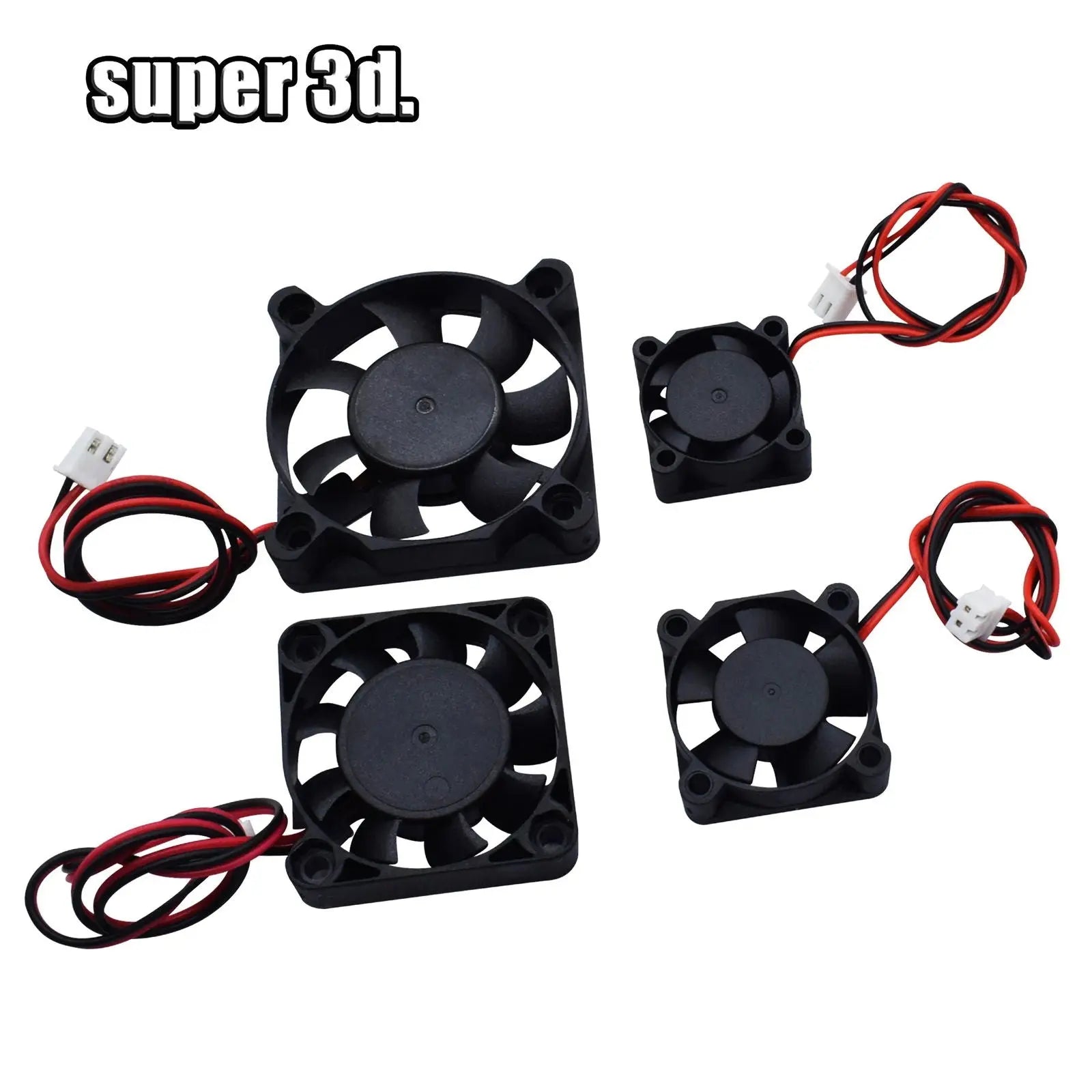 5015/4010/4020 12V&24V Cooling Turbo Fan Brushless 3D Printer Parts 2Pin For Extruder DC Cooler Blower Plastic Fans envio gratis - i3dyou
