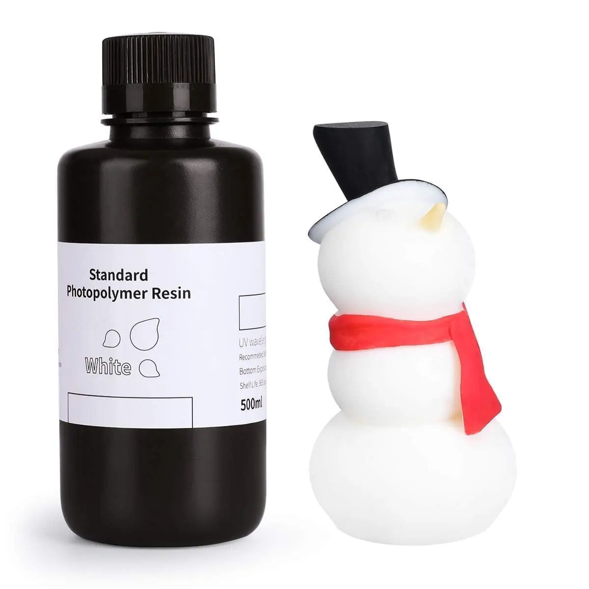 ELEGOO Upgraded 8K Standard Photopolymer 3D Printer Resin 405nm UV-Curing Resin Best for 8K/12K/14K Saturn MSLA DLP LCD 3D Printing Space Grey 1000G i3dyou