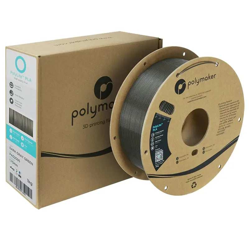PLA Filament, Natural 3D Printer PLA Filament 1.75mm 1kg - PolyLite 3D Printing PLA Filament, Dimensional Accuracy +/- 0.03mm, Compatible with Most 3D Printer, Natural i3dyou