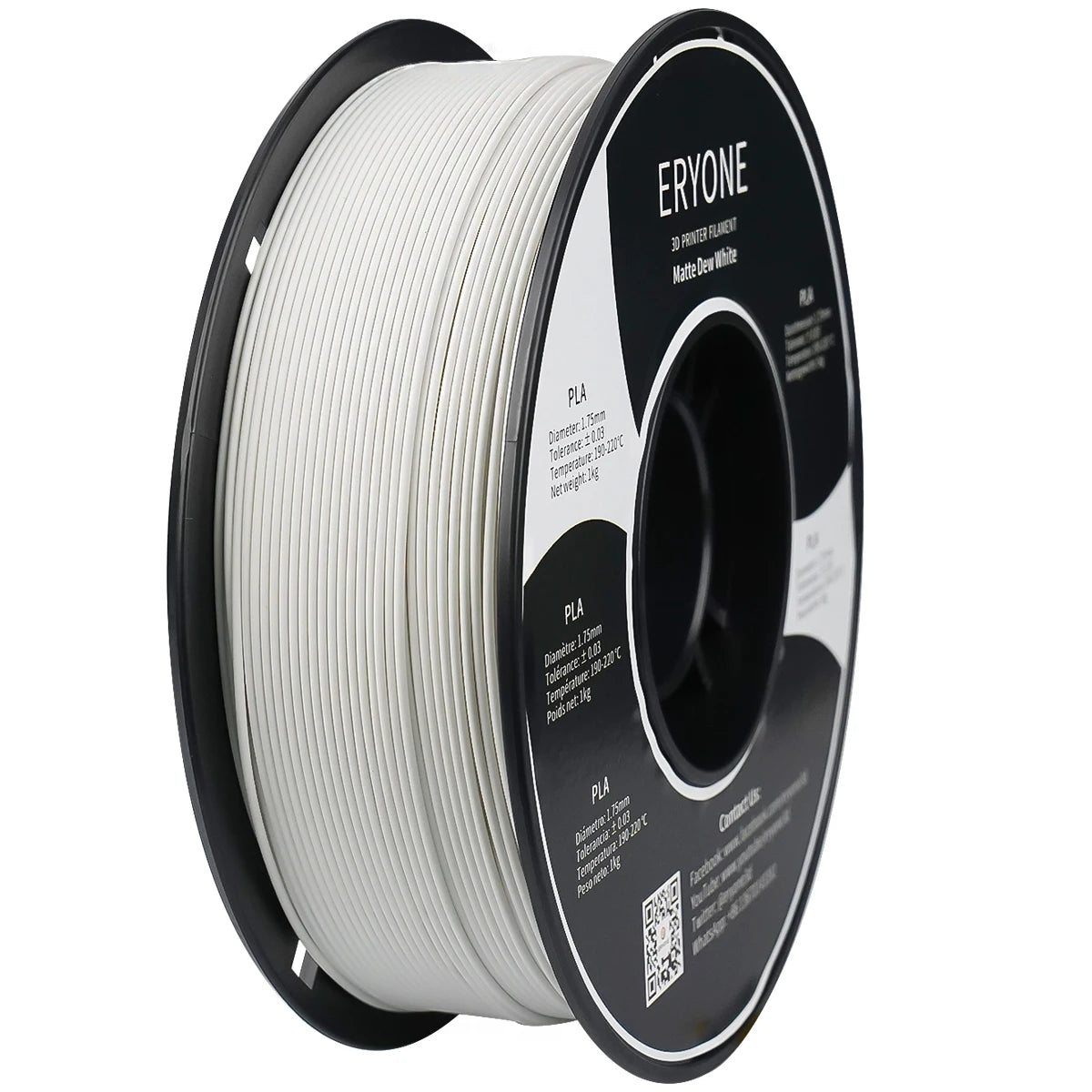 ERYONE PLA Matte Premium Filament 3D Print,Multicolor Available,big sale 1kg pla matte filament,New Style,1KG/Spool