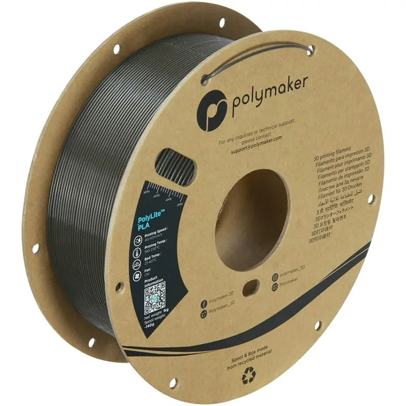 PLA Filament, Natural 3D Printer PLA Filament 1.75mm 1kg - PolyLite 3D Printing PLA Filament, Dimensional Accuracy +/- 0.03mm, Compatible with Most 3D Printer, Natural i3dyou