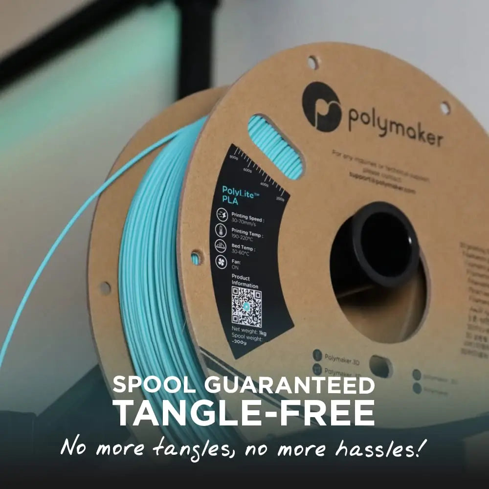PLA Filament, Natural 3D Printer PLA Filament 1.75mm 1kg - PolyLite 3D Printing PLA Filament, Dimensional Accuracy +/- 0.03mm, Compatible with Most 3D Printer, Natural i3dyou