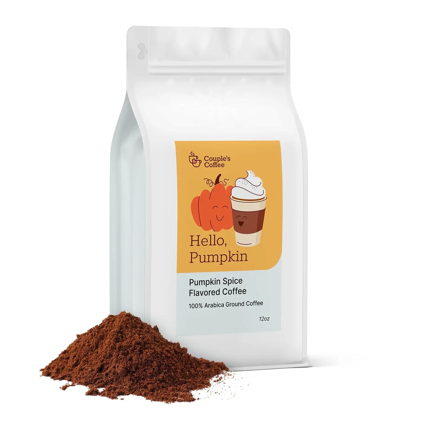 Couple's Coffee Ground Coffee | Jamaican Me Crazy Medium Roast Coffee Blend | Made with 100% Arabica Beans | 12oz bag brews about 34 cups i3dyou