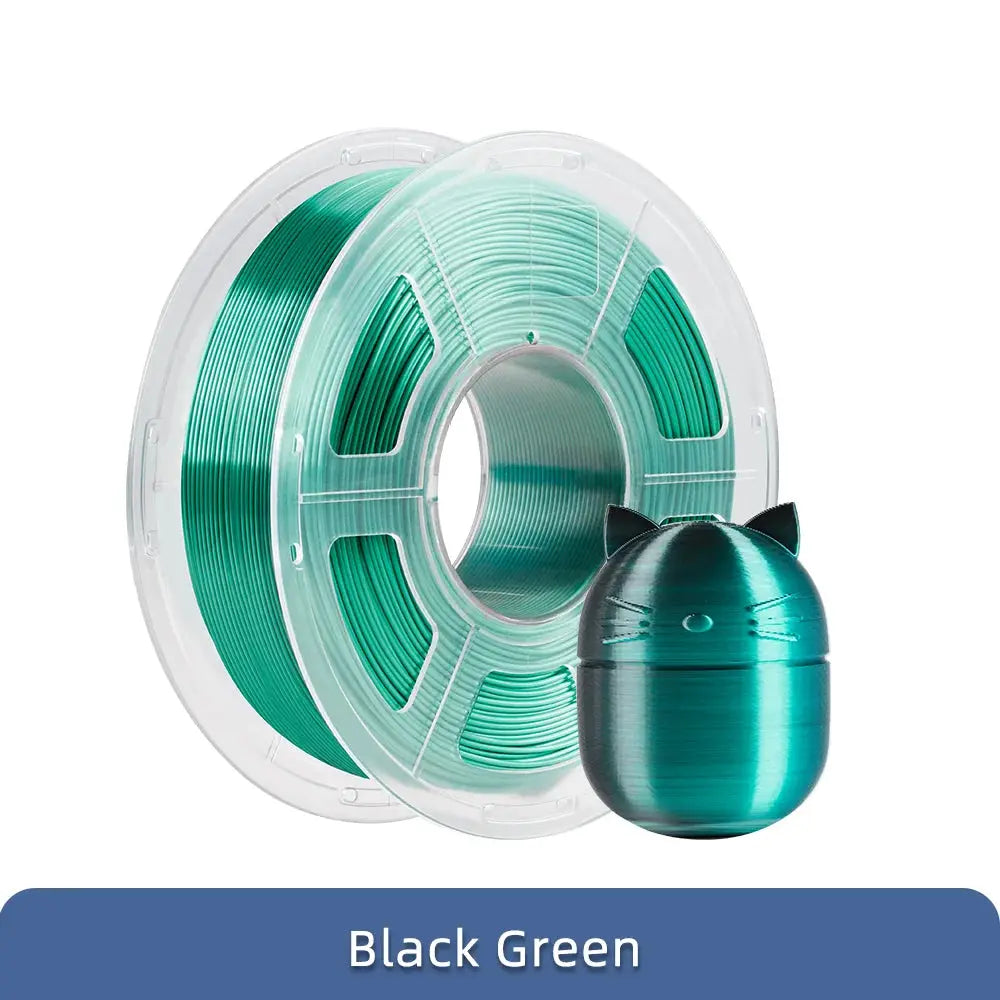 ANYCUBIC Silk PLA Dual-Color Tri-Colo 1.75mm PLA Filament 1KG For FDM 3D Printer Shine Bright Multicolor 3D Printing Material - i3dyou