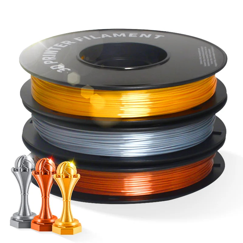 GEEETECH Silk PLA 3D Filament 1kg - High Quality Printing Material i3dyou