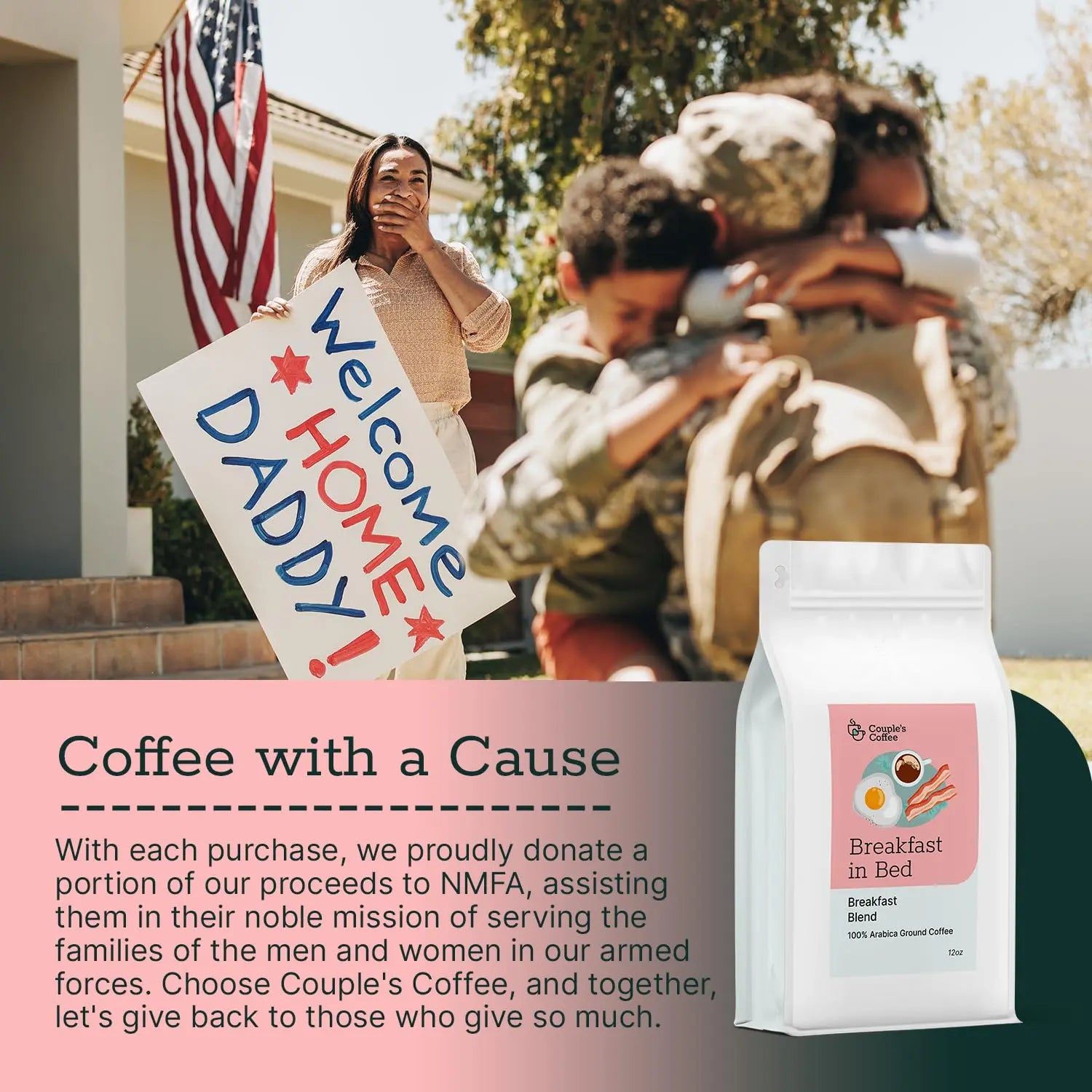 Couple's Coffee Ground Coffee | Jamaican Me Crazy Medium Roast Coffee Blend | Made with 100% Arabica Beans | 12oz bag brews about 34 cups i3dyou