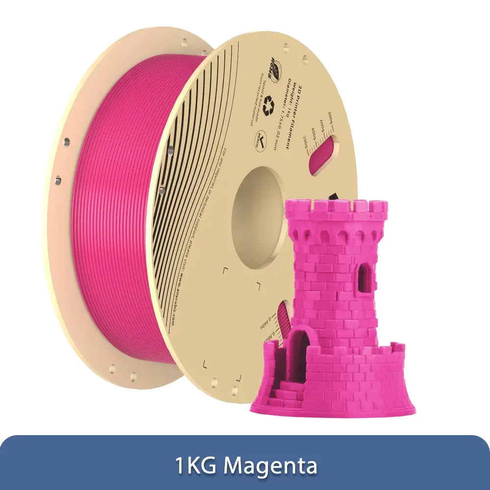 ANYCUBIC 3D Printer Multicolor Filament PLA 1.75mm 1kg/Roll Plastic Rubber Consumables Material For FDM 3D Printer Kobra 2 Pro - i3dyou