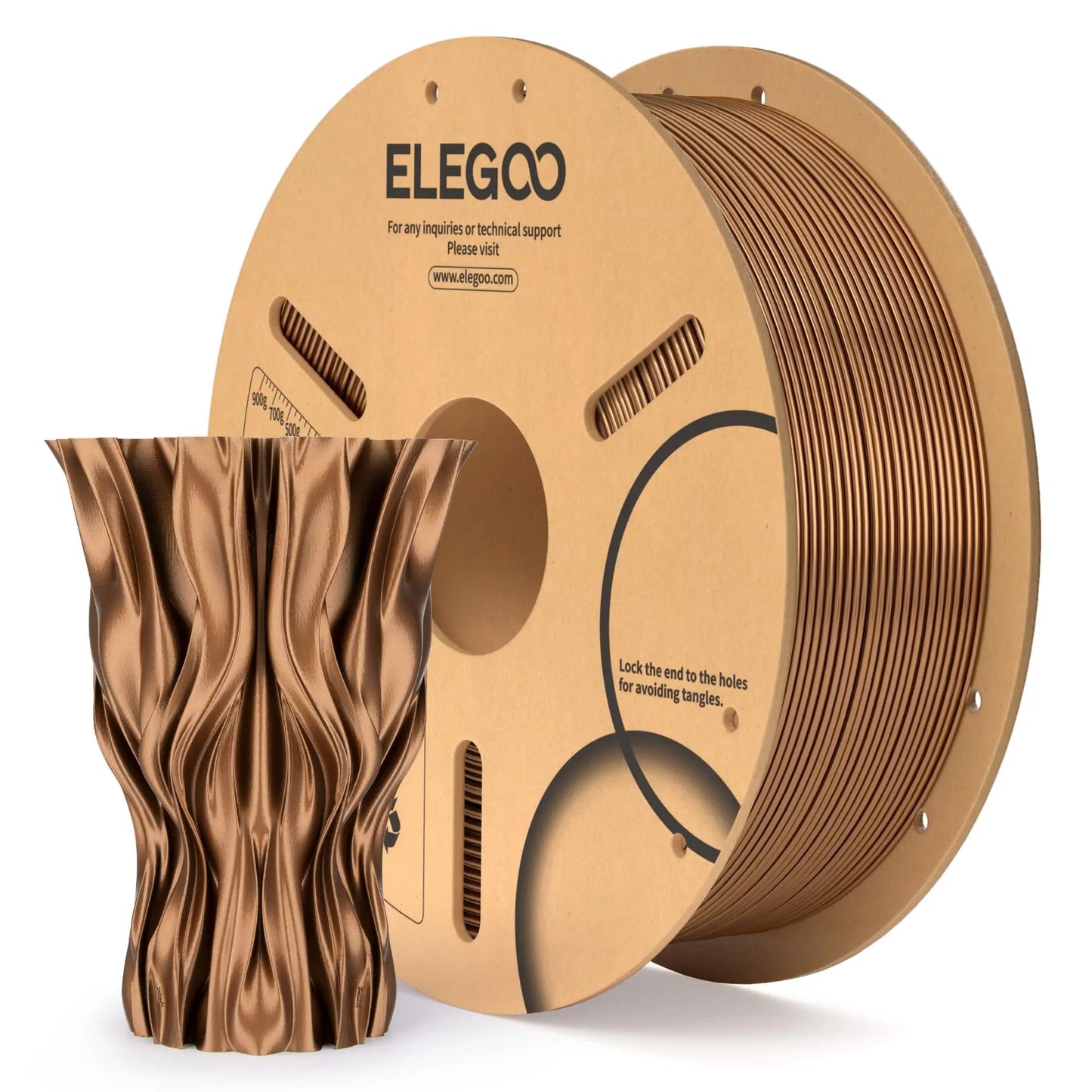 ELEGOO PLA Filament 1.75mm Black 2KG, 3D Printer Filament Dimensional Accuracy +/- 0.02mm, 2 Pack 1kg Cardboard Spool(2.2lbs) 3D Printing Filament Fits for Most FDM 3D Printers i3dyou
