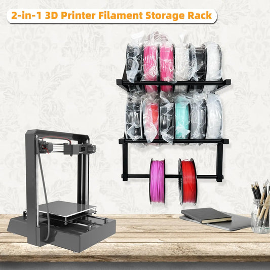 3D Printer Filament Storage Rack,Wall Mount 3D Printer Filament Storage Rack,3D Filament Storage i3dyou