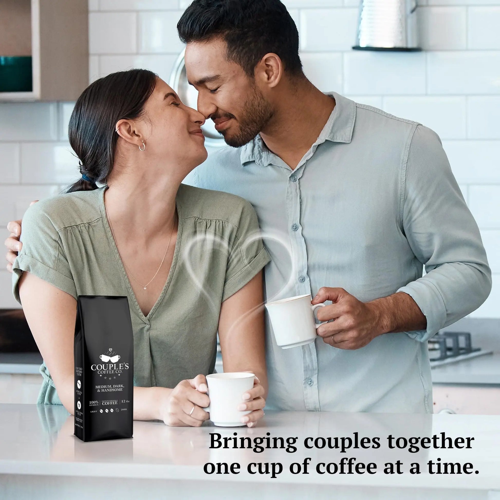 Couple's Coffee Ground Coffee | Jamaican Me Crazy Medium Roast Coffee Blend | Made with 100% Arabica Beans | 12oz bag brews about 34 cups i3dyou