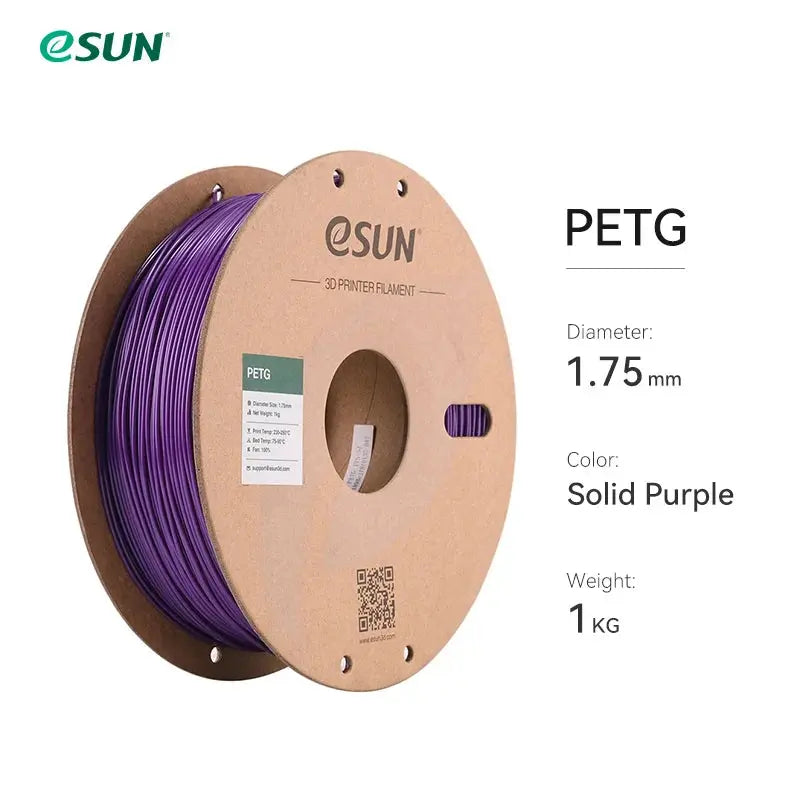 eSUN PETG Filament 1.75mm,3D Printer Filament PETG Accuracy +/- 0.05mm,1KG 2.2LBS Spool 3D Printing Materials for 3D Printers - i3dyou