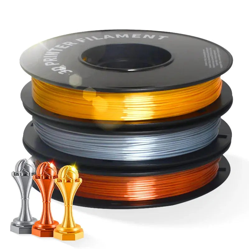 GEEETECH Silk PLA 3d Filament Wire 1kg 1.75mm Spool Wire 3D Printer Material 3D Print Refills, Fast Delivery Vacuum Package - i3dyou
