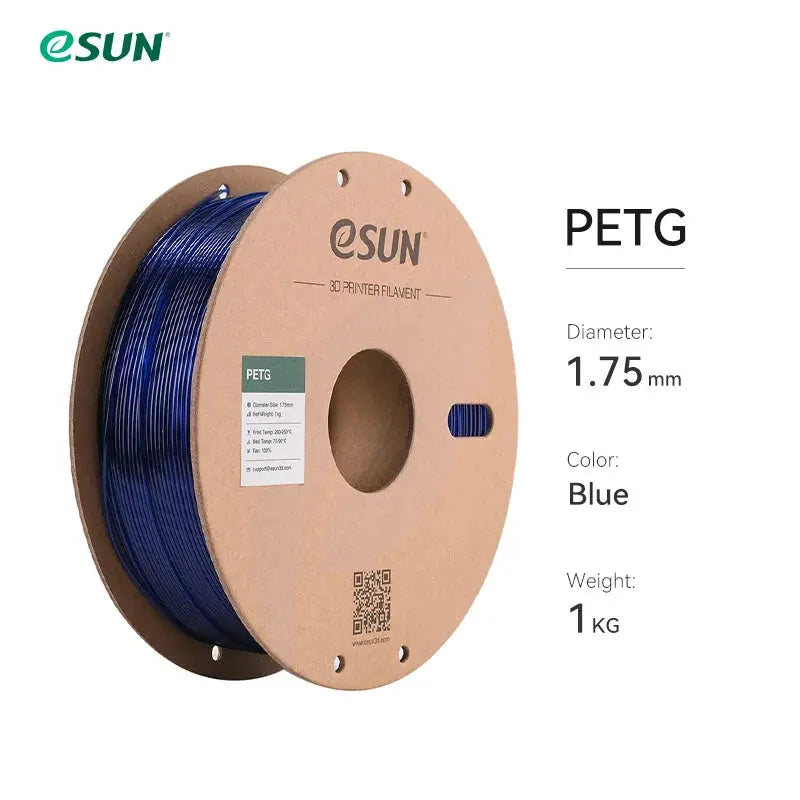 eSUN PETG Filament 1.75mm,3D Printer Filament PETG Accuracy +/- 0.05mm,1KG 2.2LBS Spool 3D Printing Materials for 3D Printers - i3dyou